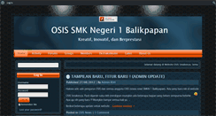 Desktop Screenshot of osis.smkn1-bpn.sch.id