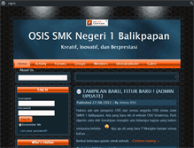 Tablet Screenshot of osis.smkn1-bpn.sch.id